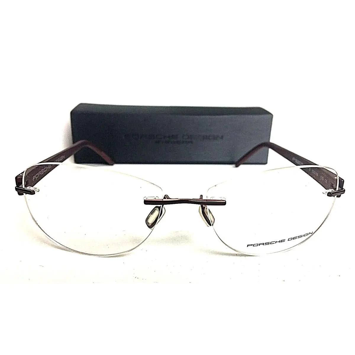 Porsche Design P 8209 P8209 B 55mm Rimless Women`s Eyeglasses Frame Italy