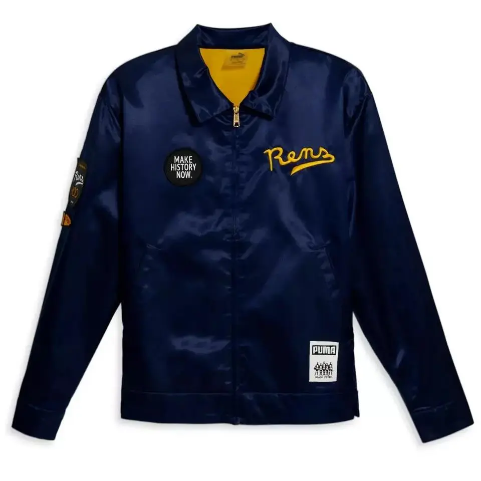 X Black Fives RENS100 Harlem NY Men`s Basketball Jacket Size XL 625116-01 by Puma