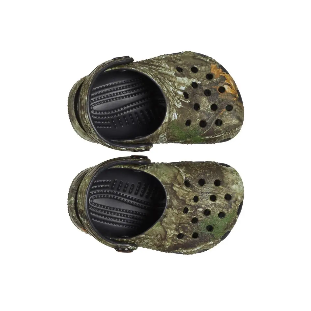 Crocs shoes - Dark Green/Black Camouflage 4