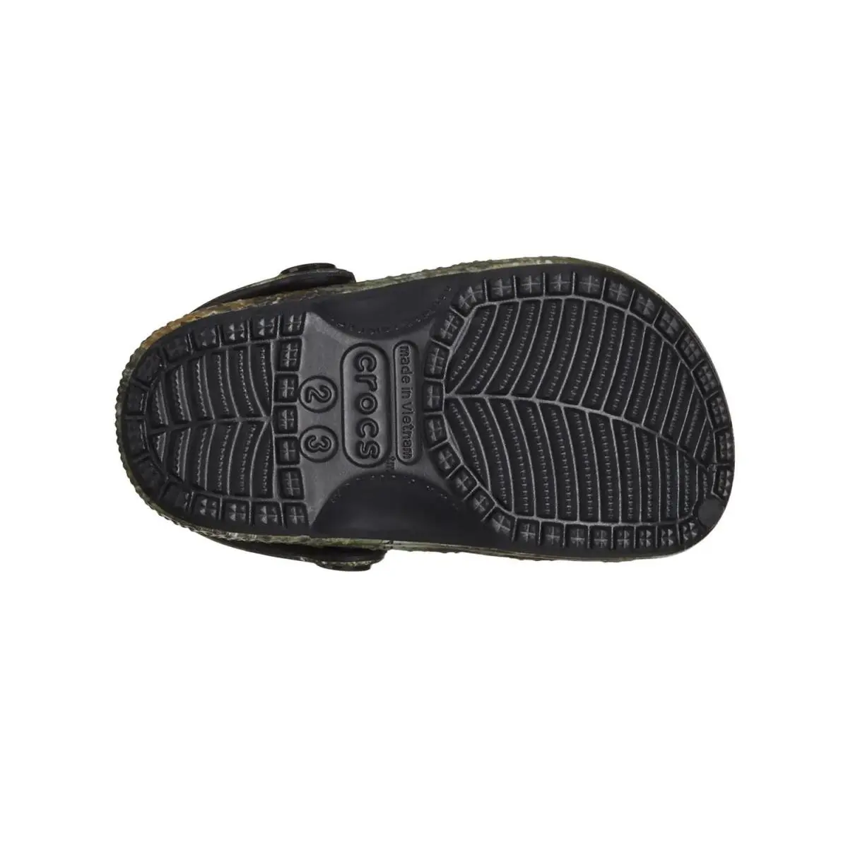 Crocs shoes - Dark Green/Black Camouflage 10