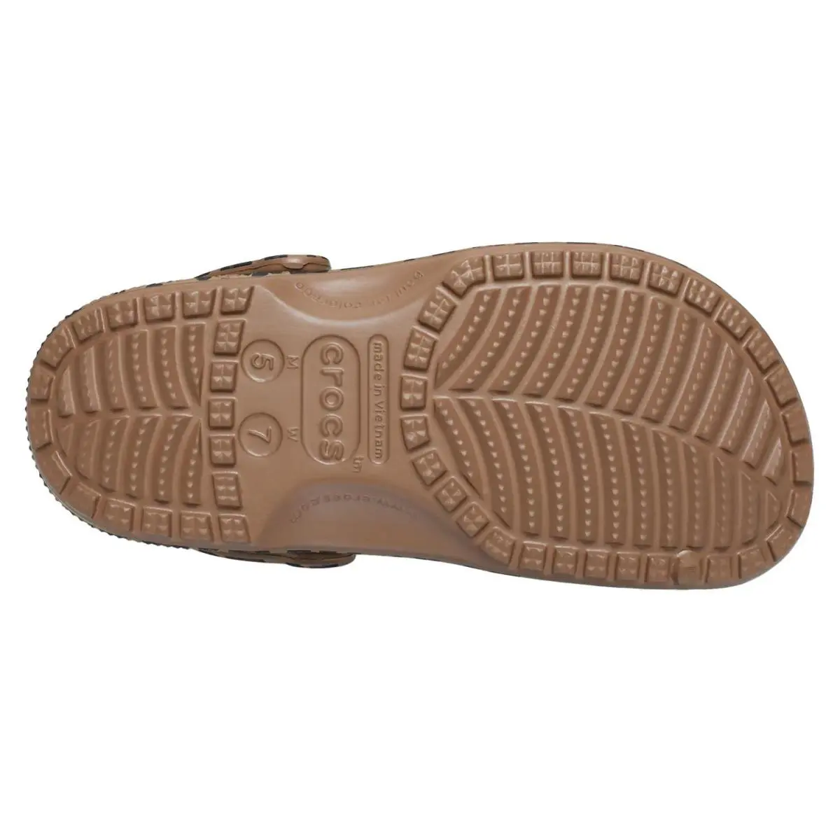 Crocs shoes - Brown/Black Leopard Print 10