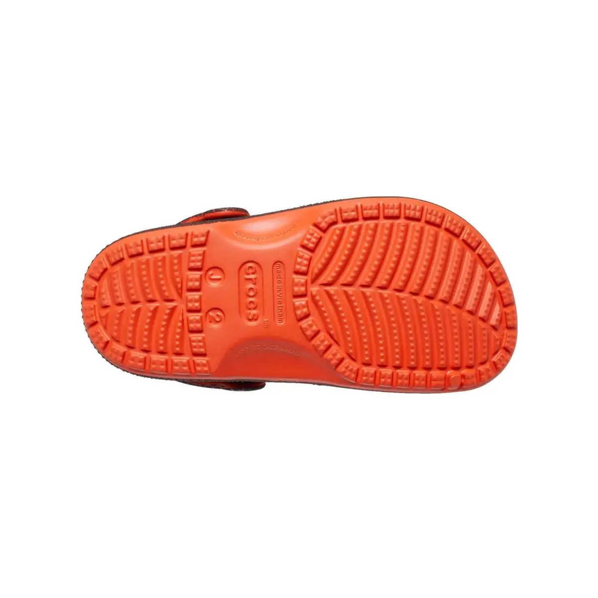 Crocs shoes - Lave Red Crackle 11