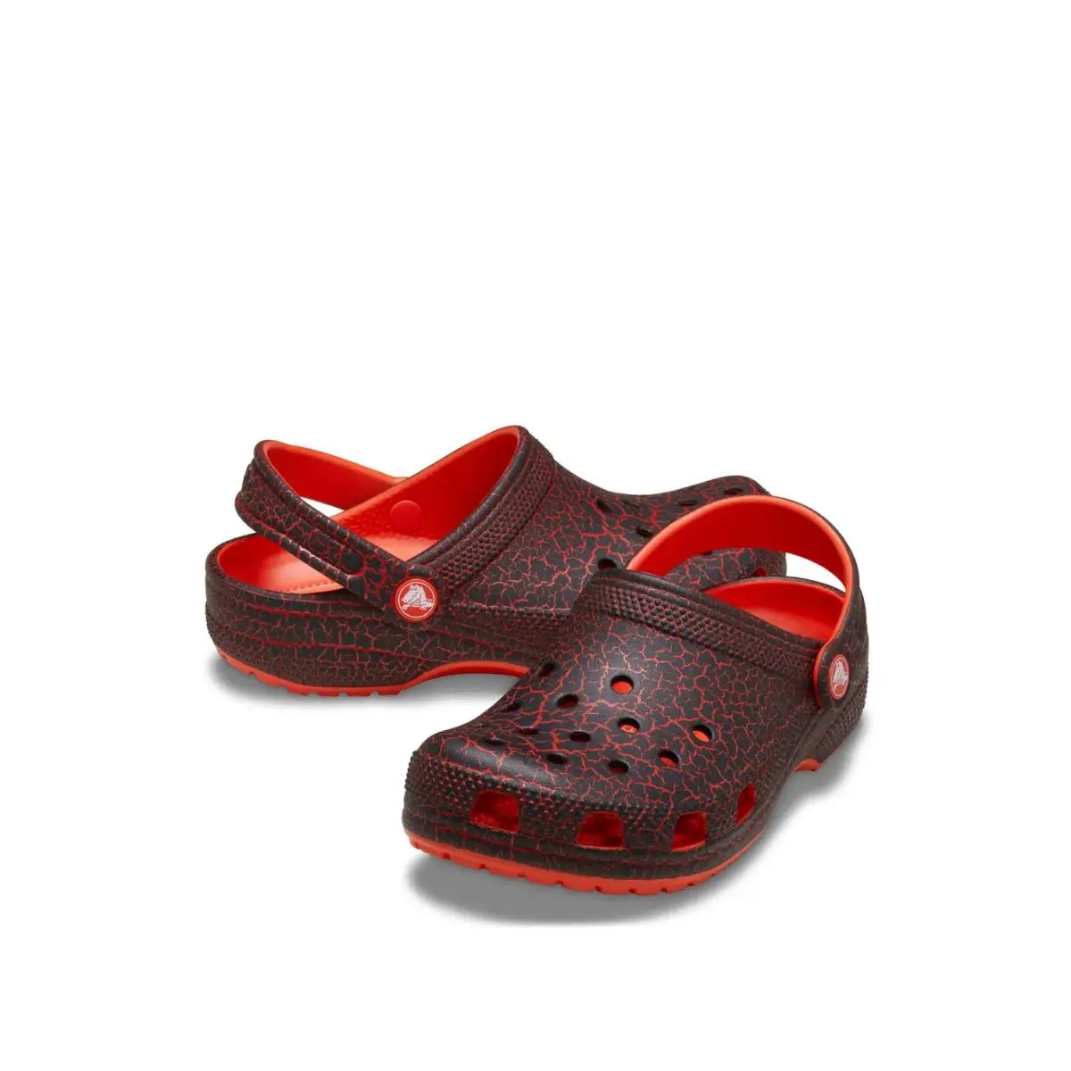 Crocs shoes - Lave Red Crackle 13