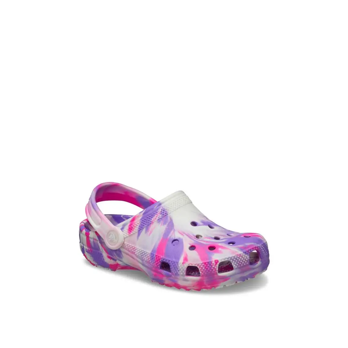 Girl`s Sandals Crocs Classic Glow Marbled Clog