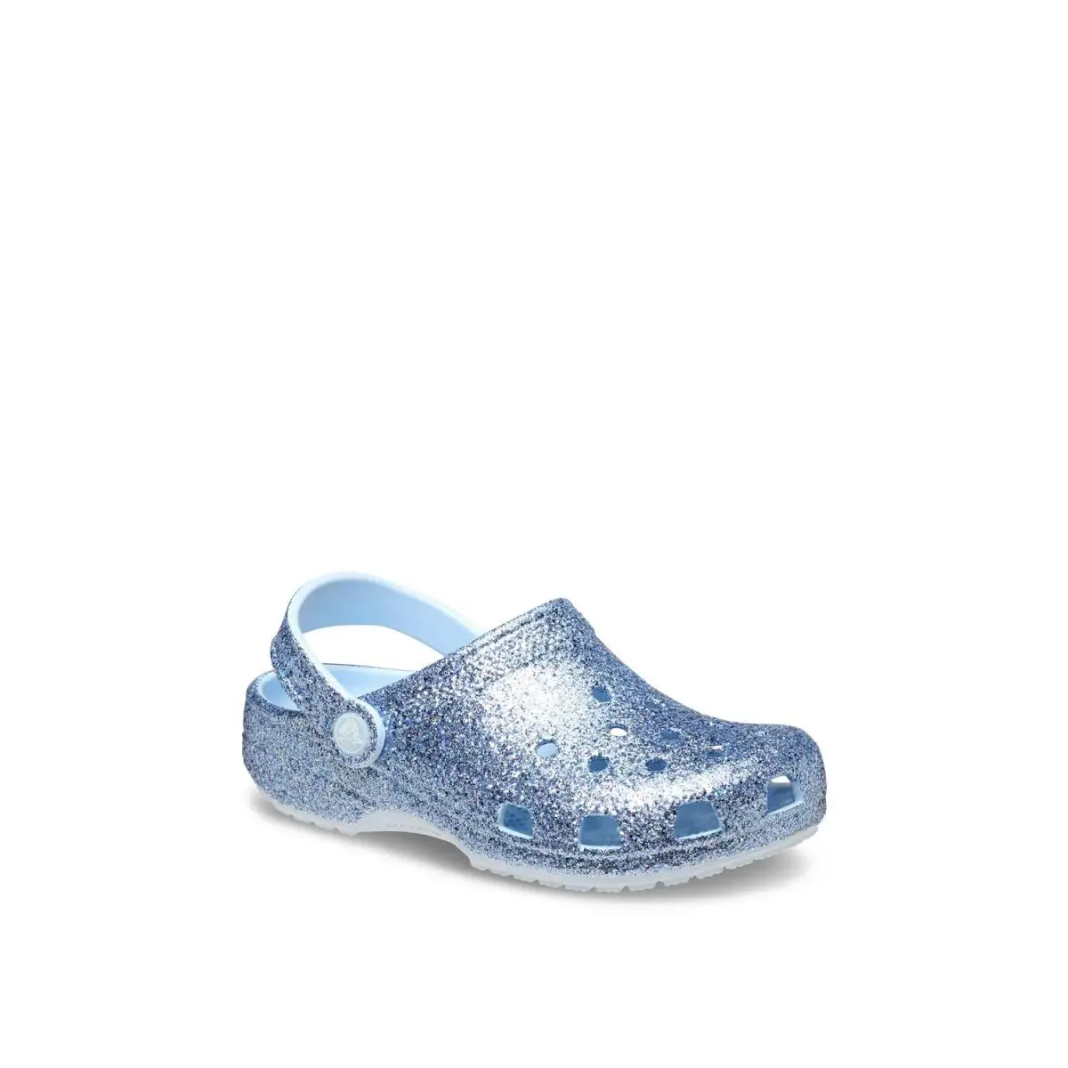 Girl`s Sandals Crocs Classic Chunky Glitter Clog