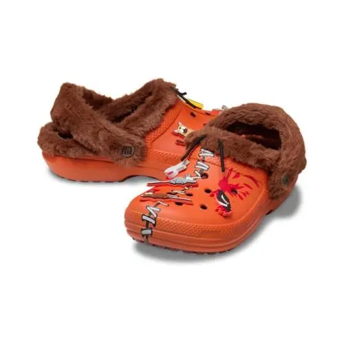 Crocs shoes - Orange/Brown/Multi (UPC: 198445242717) 0