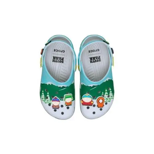 Crocs shoes - Blue/Green/Multi (UPC: 198445243196) 0