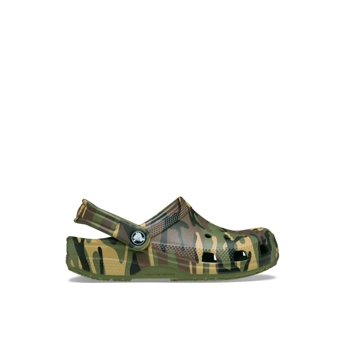 Crocs shoes - Brown/Green Camouflage Print 3