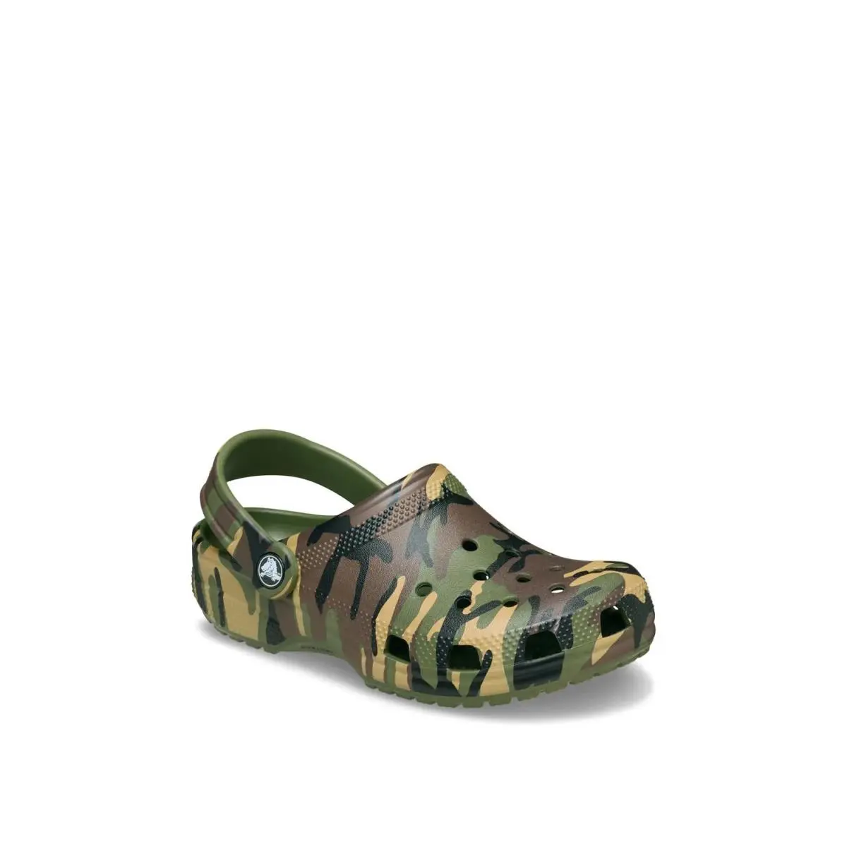 Crocs shoes - Brown/Green Camouflage Print 7