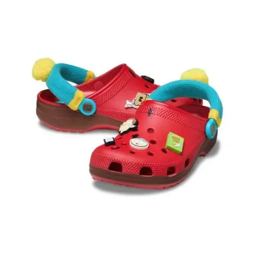 Crocs Men`s South Park Cartman Classic Lined Clog - Red/blue/multi