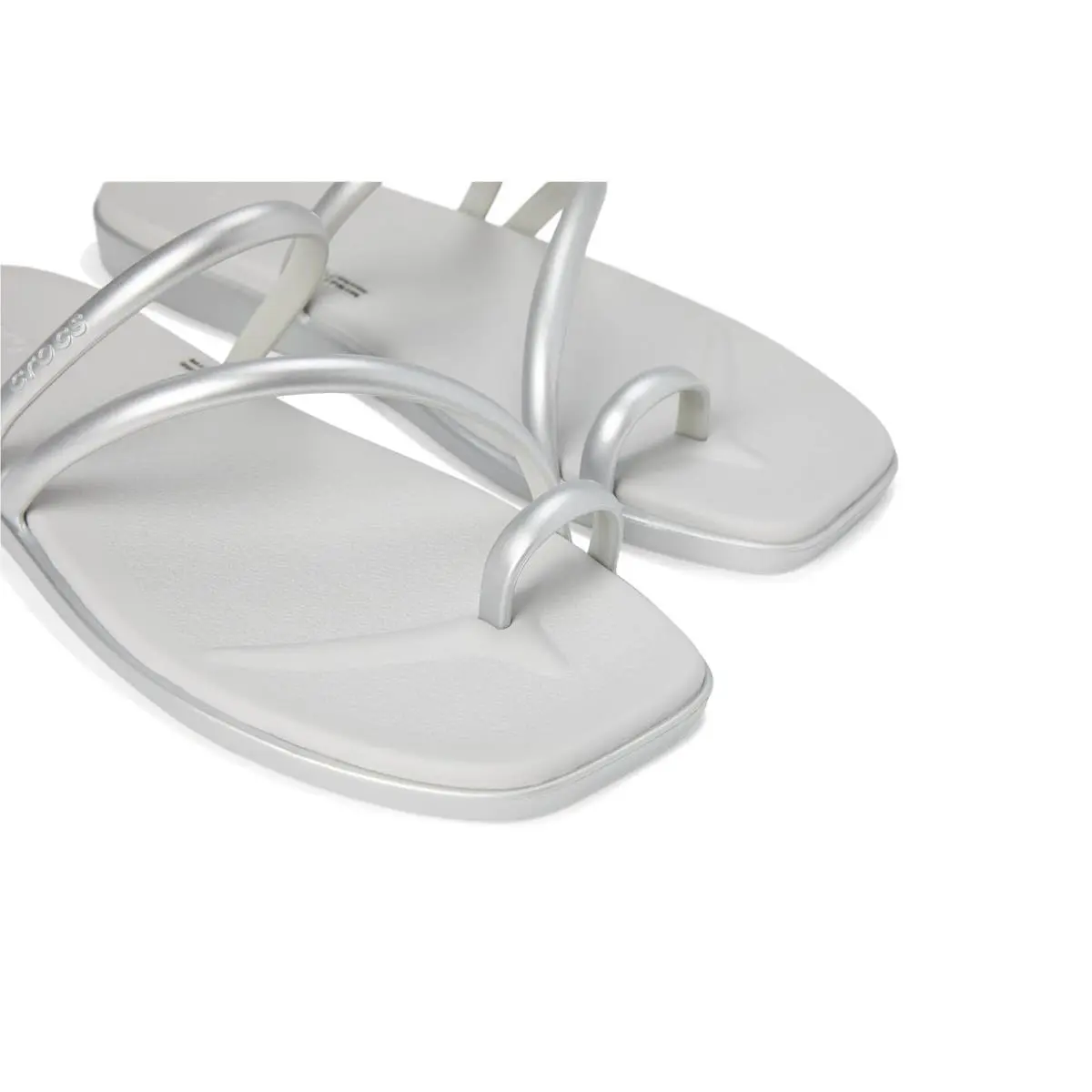 Crocs shoes - Metallic Silver 4