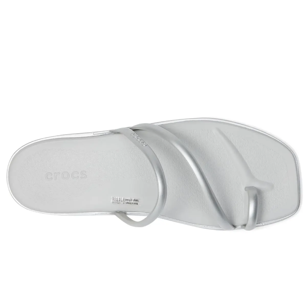 Crocs shoes - Metallic Silver 7