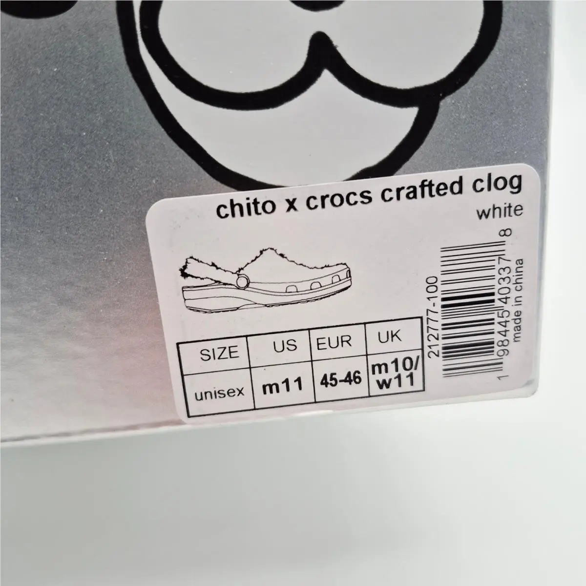 Crocs shoes - White (UPC: 198445403378) 1