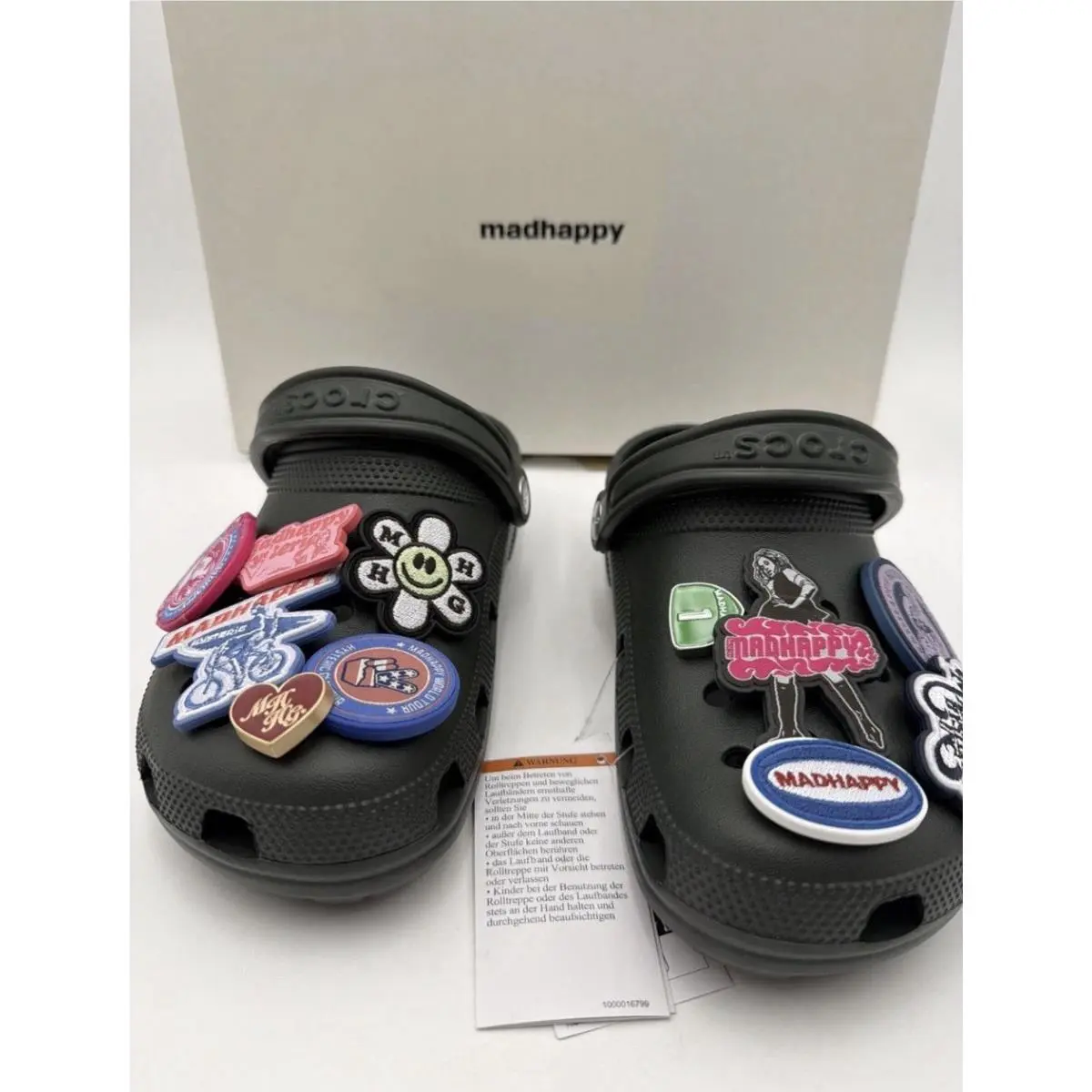 Crocs Madhappy X Classic Clog In Kelp. Women Size 8 Men’s Size 6