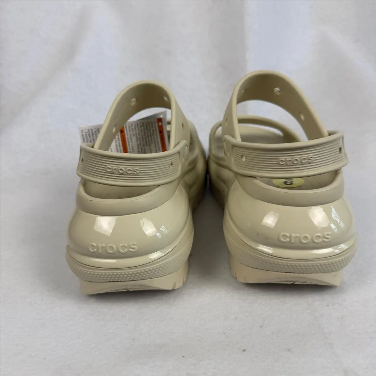 Crocs shoes - Mega Crush Sandal - Mega Crush Sandal - Ivory 5