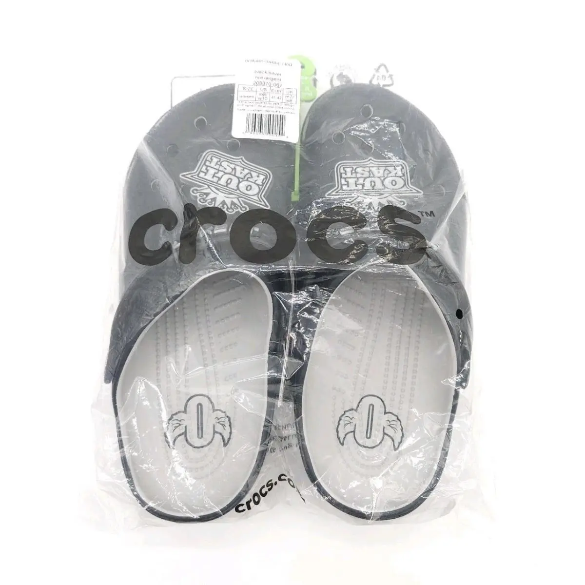 Crocs shoes - Outkast Classic Clog - Outkast Classic Clog - 208870-067 - Black (UPC: 196265500154) 5