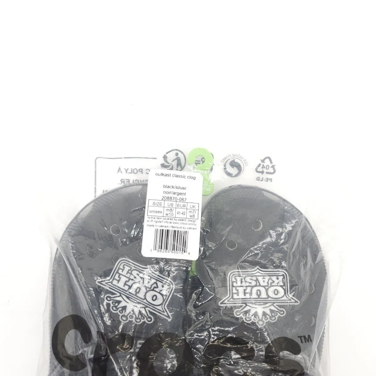 Crocs shoes - Outkast Classic Clog - Outkast Classic Clog - 208870-067 - Black (UPC: 196265500154) 6