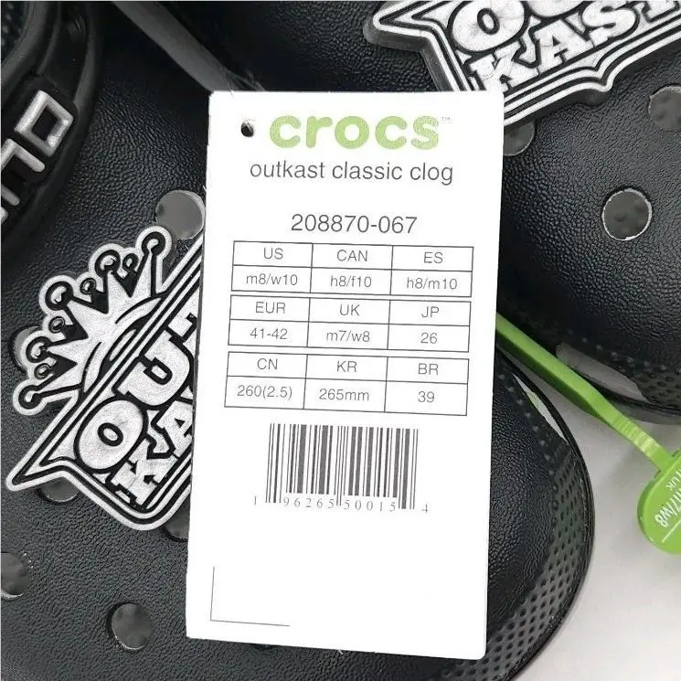 Crocs shoes - Outkast Classic Clog - Outkast Classic Clog - 208870-067 - Black (UPC: 196265500154) 2
