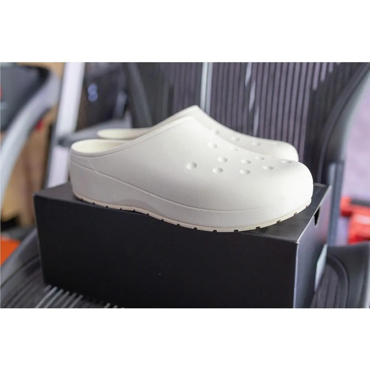 Crocs Men`s Classic Quiet Stucco 209968-160 - M10 But Fits Like M9