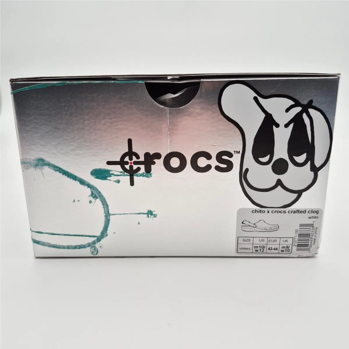 Crocs shoes - White (UPC: 198445403361) 0