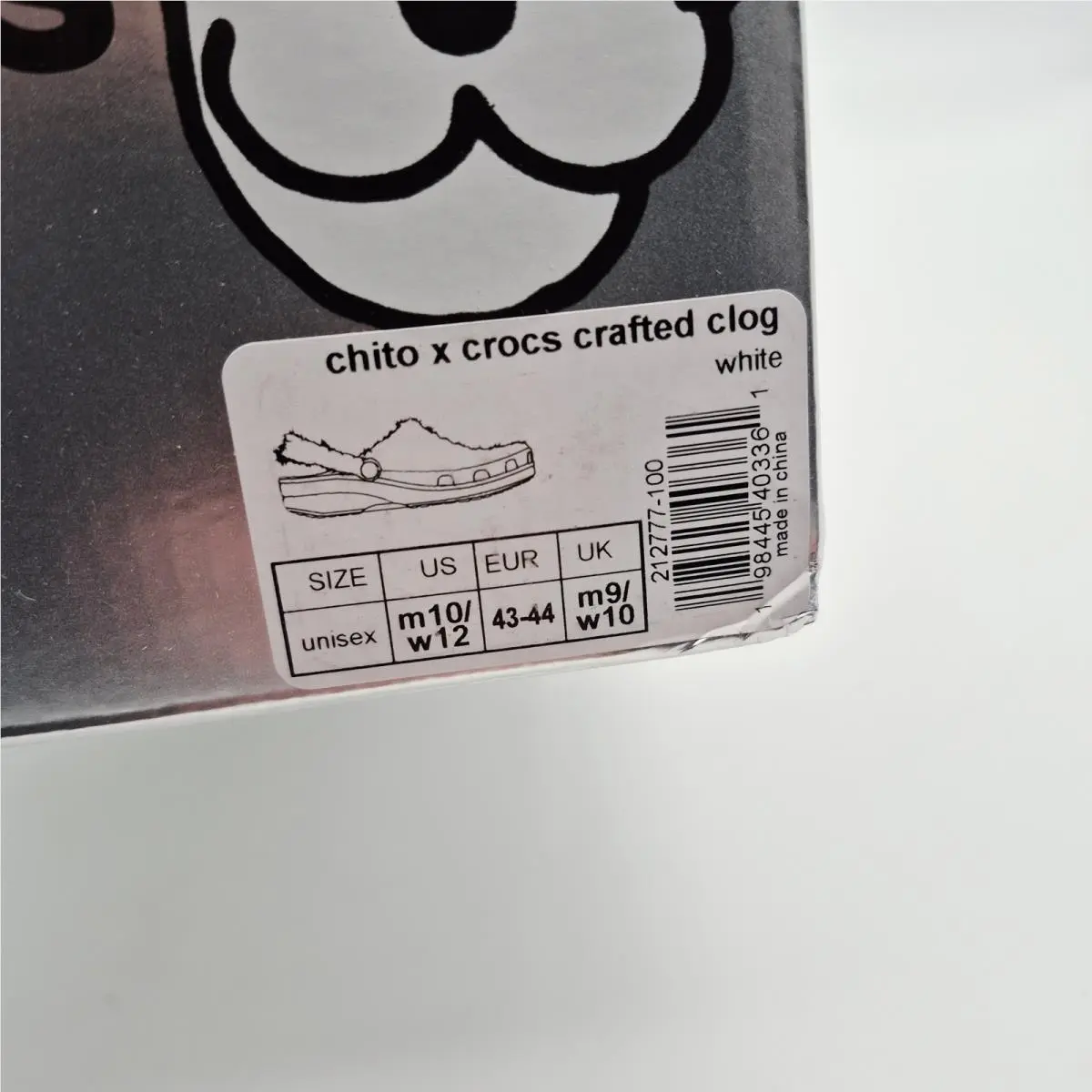 Crocs shoes - White (UPC: 198445403361) 1