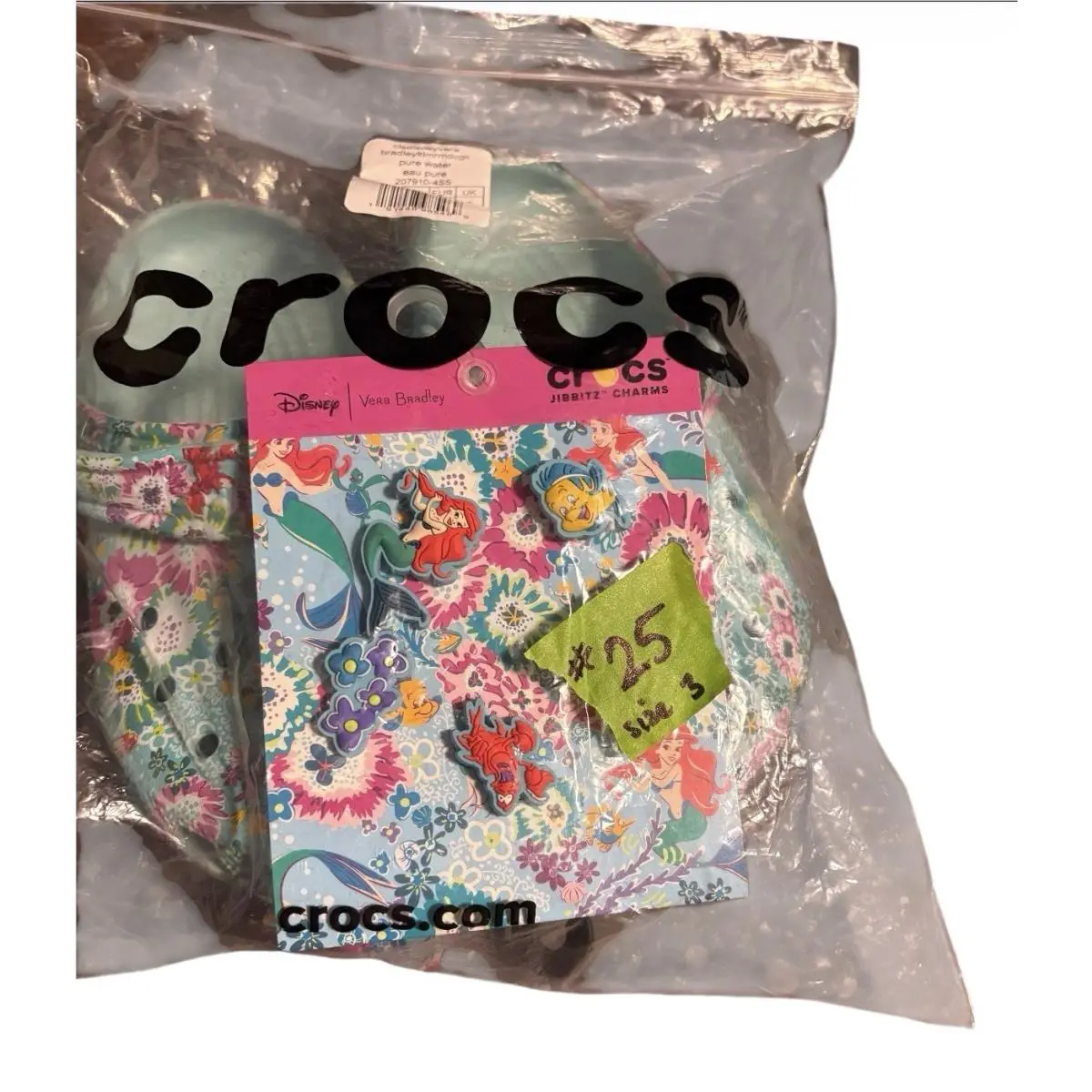 Crocs shoes - Vera Bradley x Little Mermaid - Little Mermaid Print 6