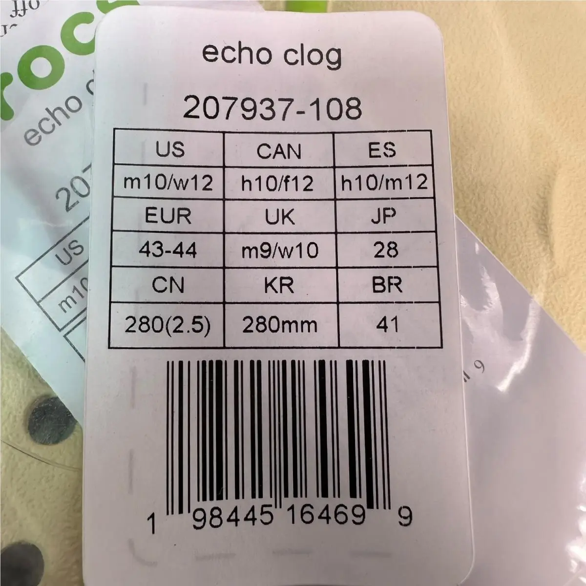 Crocs shoes - Crocs Echo - Echo - Sesame 6