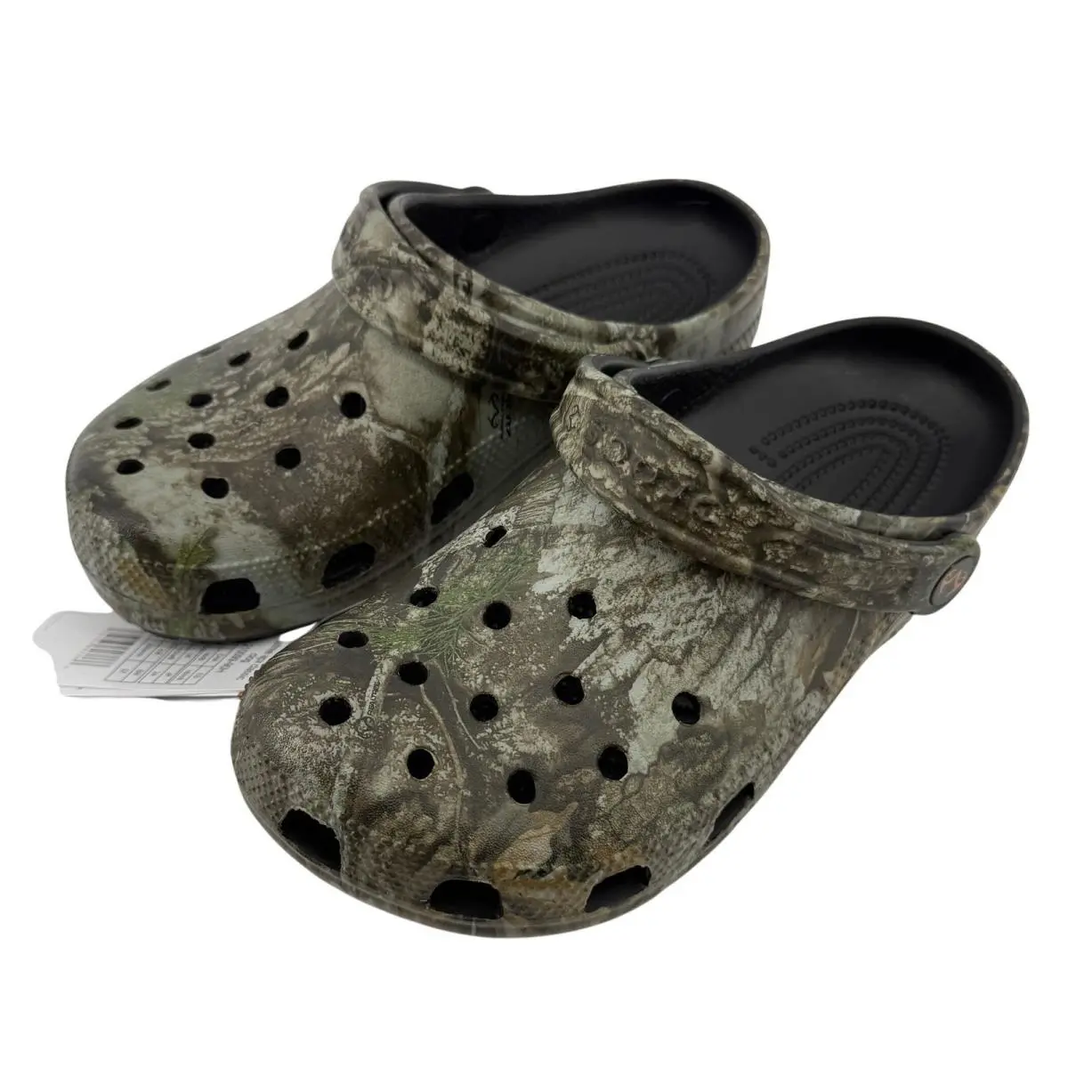 Crocs Realtree Apx Classic Clog Camo Men 6/Women 8 Slip On Casual 210099-90H