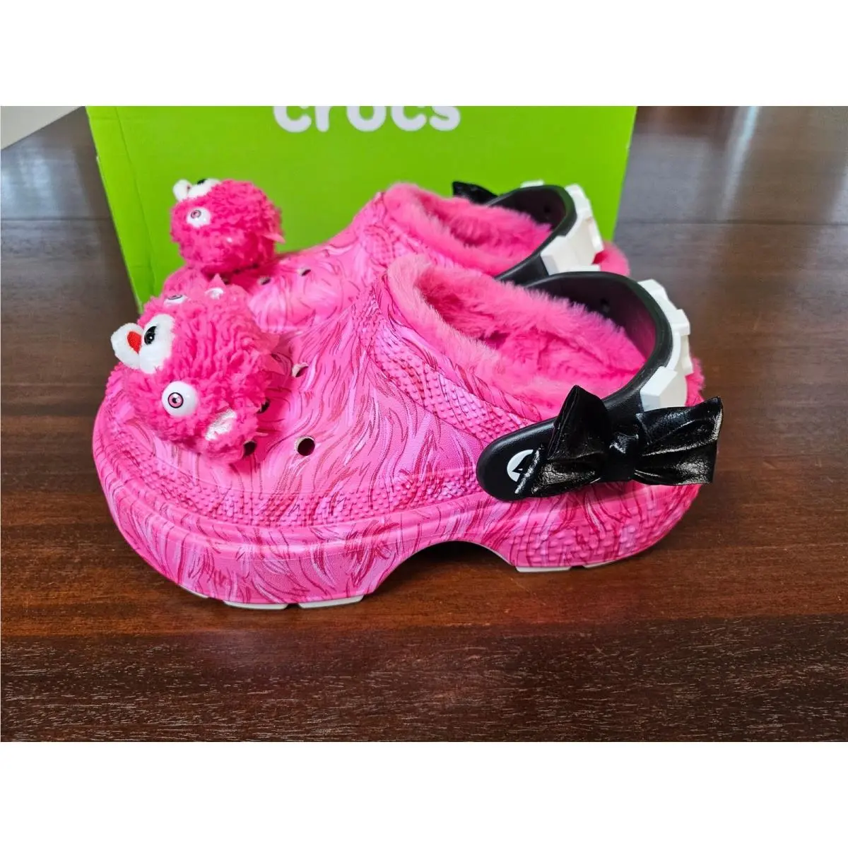 Crocs shoes - Fortnite Cuddle Team Leader Lined Clog - Pink 4