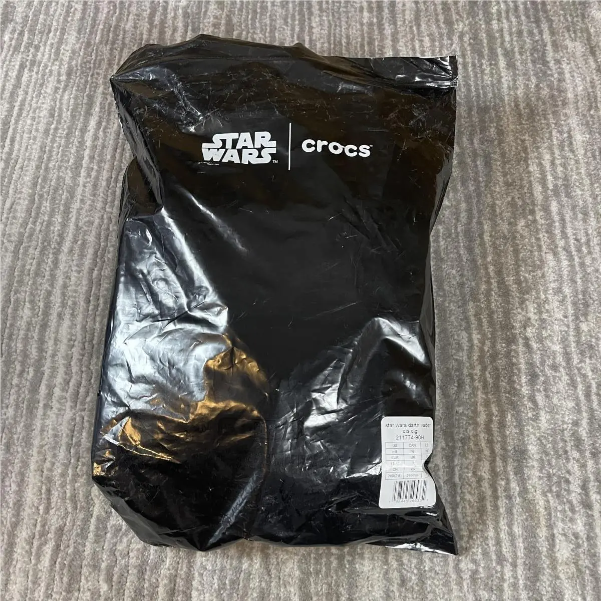 Crocs shoes - Crocs Star Wars Darth Vader Classic Clog - Black 9