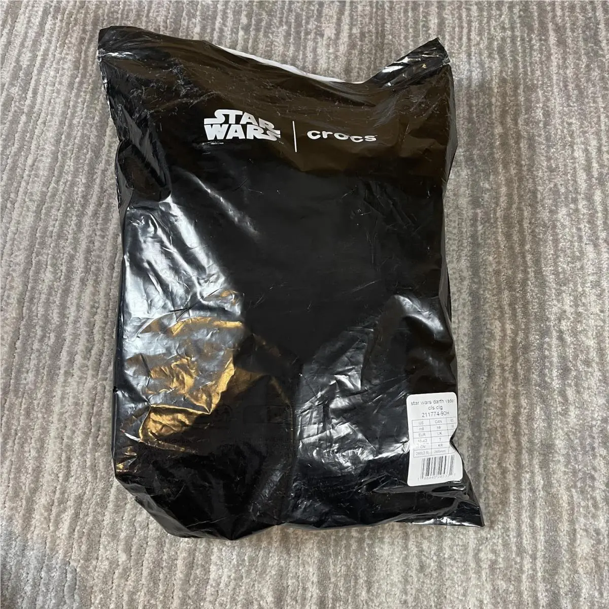 Crocs shoes - Crocs Star Wars Darth Vader Classic Clog - Black 7