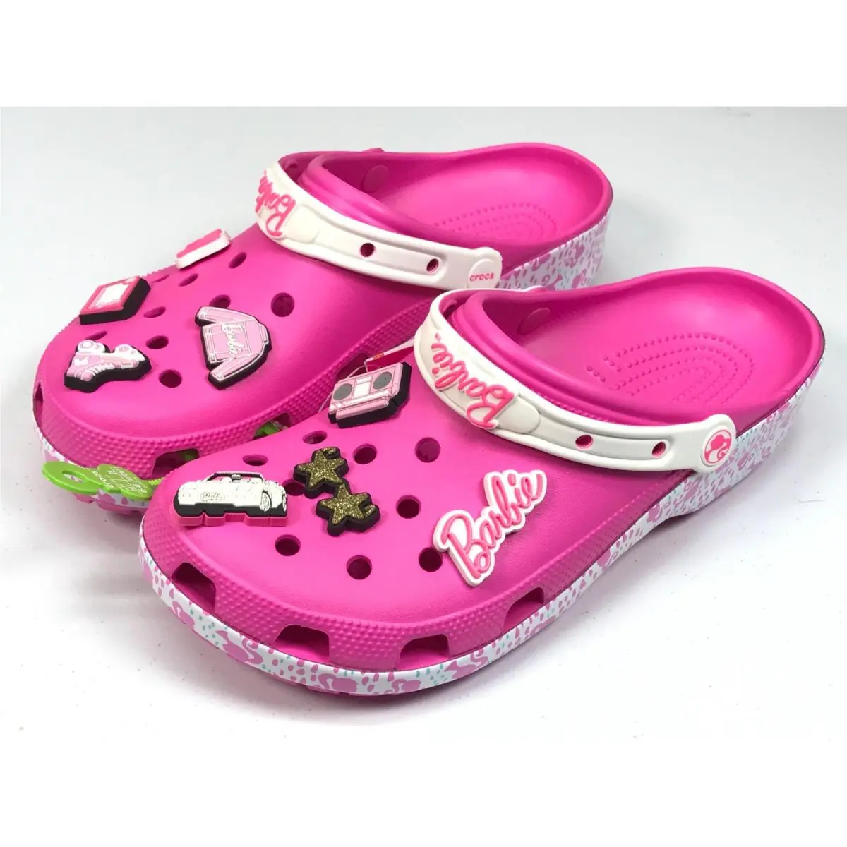 Barbie x Crocs Classic Clog - Electric Pink Womens 13 / Men’s 11