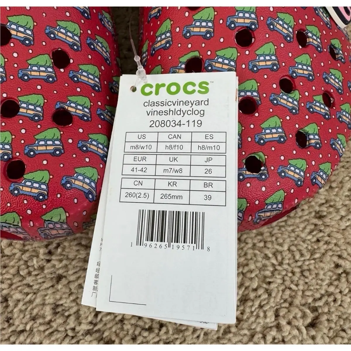 Crocs shoes - Classic Clog - Classic Clog - Red 7