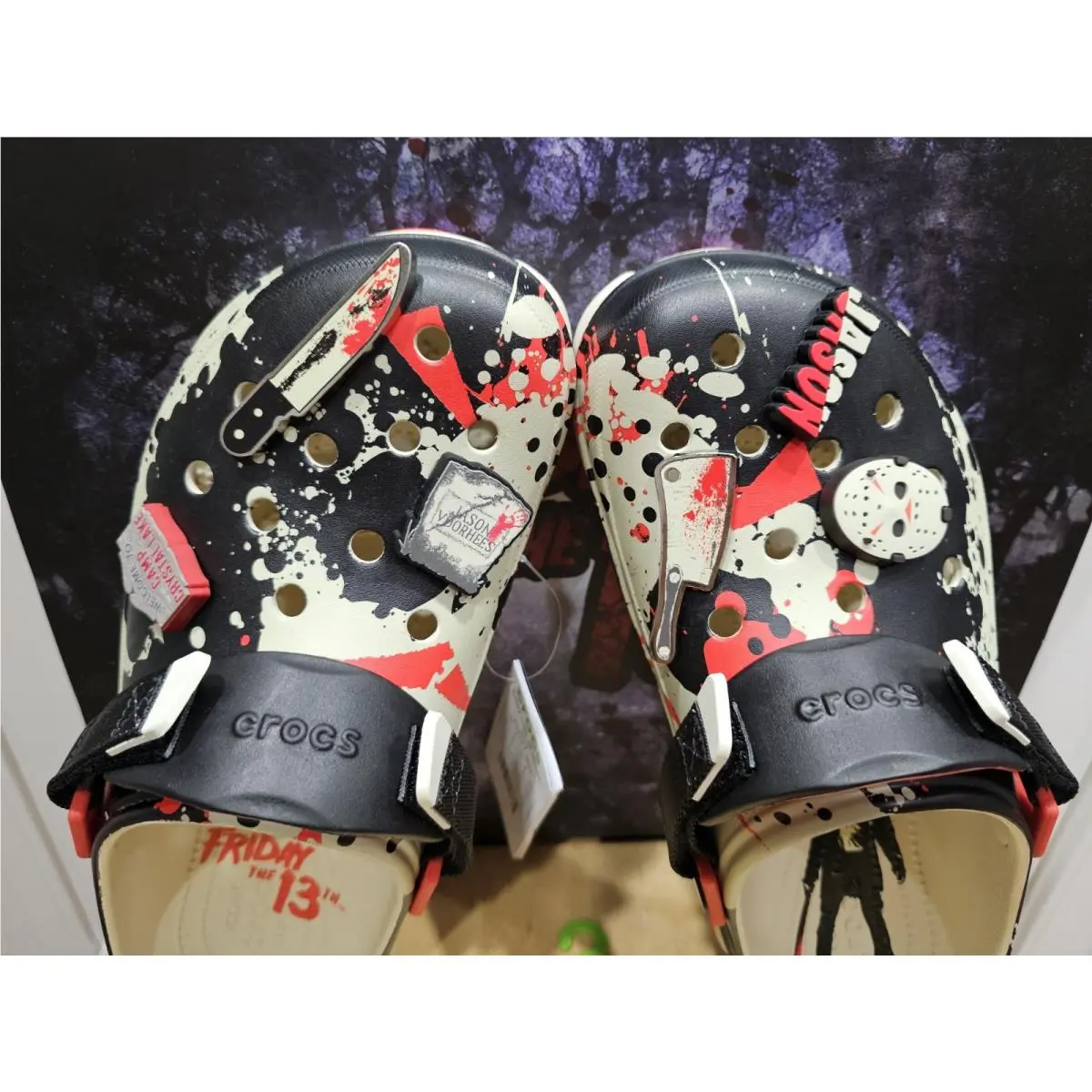 Crocs shoes - Crocs All Terrain Clog Friday the 13th - 210241 -90H - Multicolor 16