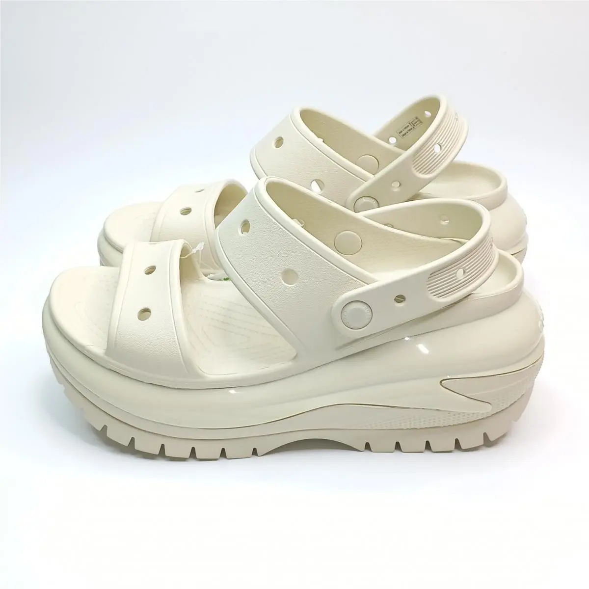 Crocs shoes - Mega Crush Sandal - Mega Crush Sandal - Ivory 1