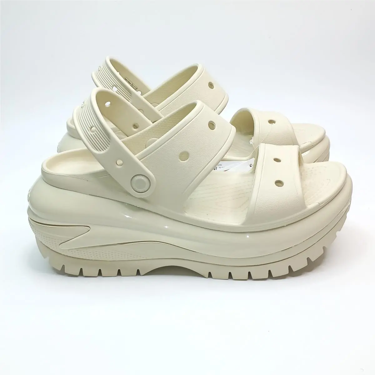 Crocs shoes - Mega Crush Sandal - Mega Crush Sandal - Ivory 3