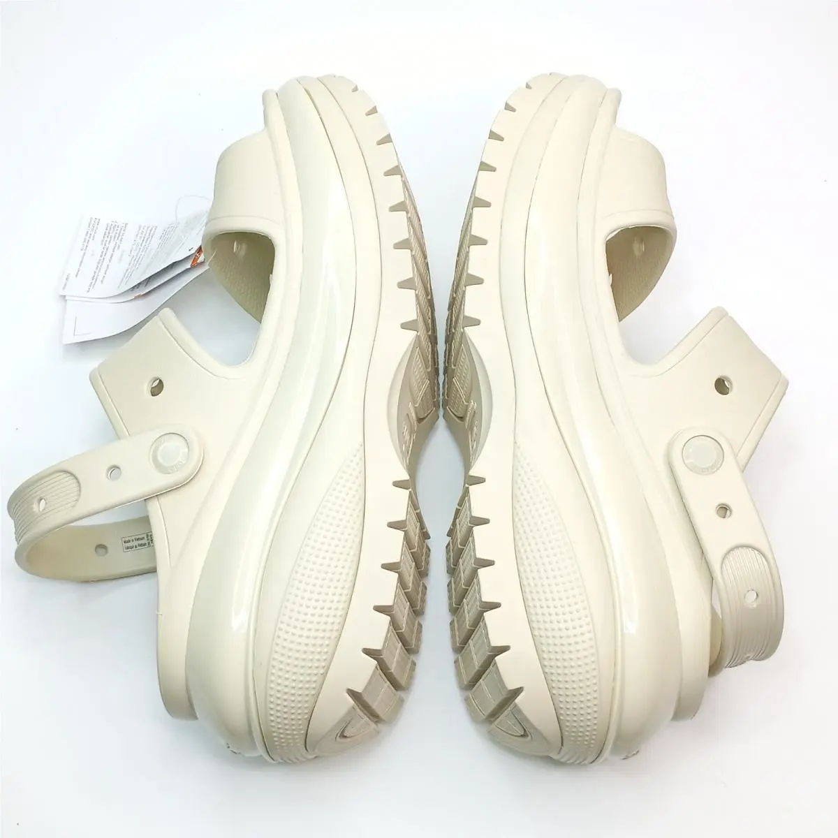 Crocs shoes - Mega Crush Sandal - Mega Crush Sandal - Ivory 4