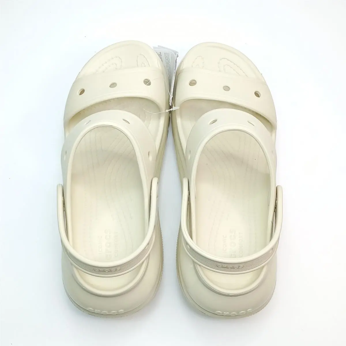 Crocs shoes - Mega Crush Sandal - Mega Crush Sandal - Ivory 5