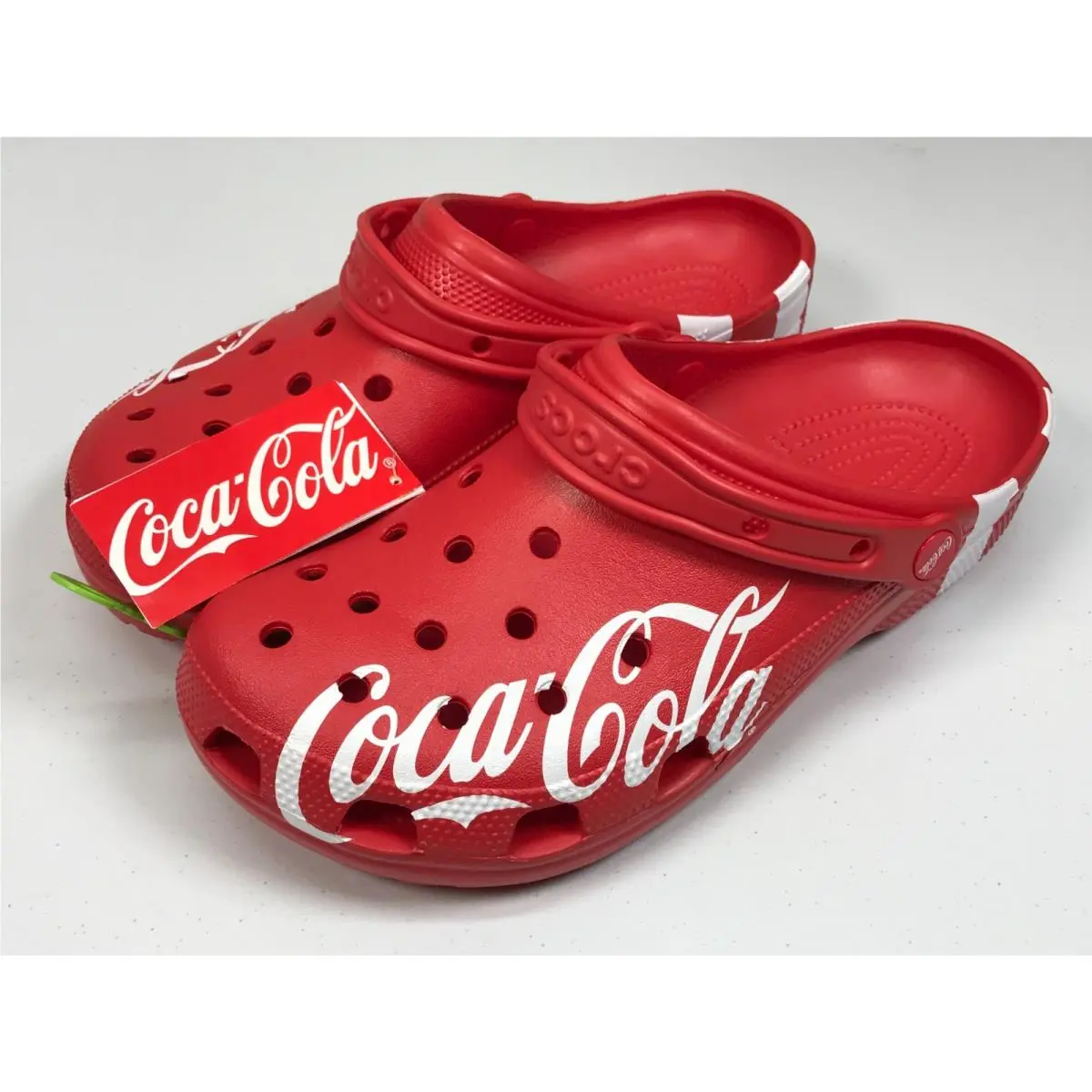 Crocs Classic Coca-cola Clogs- Red White - Limited Edition - Mens Size 11
