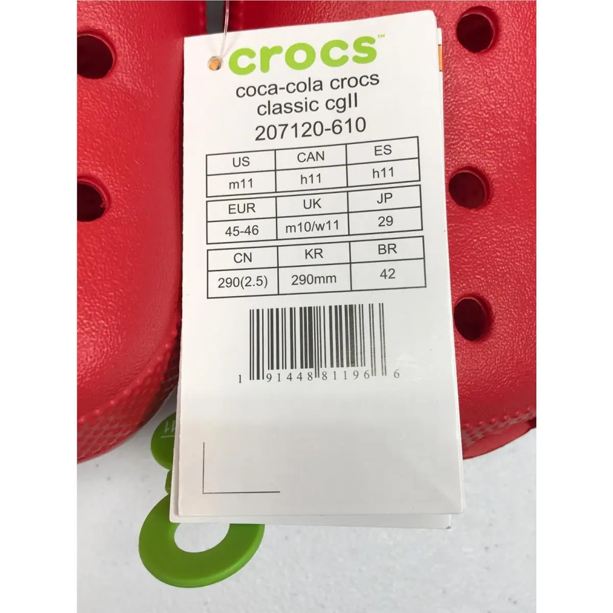 Crocs shoes - Crocs Classic Coca-Cola - Classic - Red 1