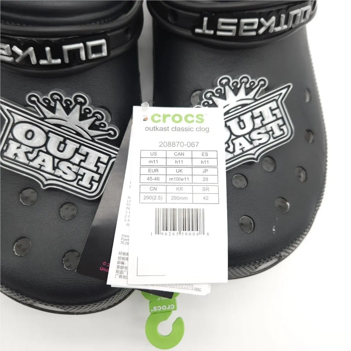 Crocs shoes - Crocs Classic Clog - Classic Clog - Black (UPC: 196265500048) 2