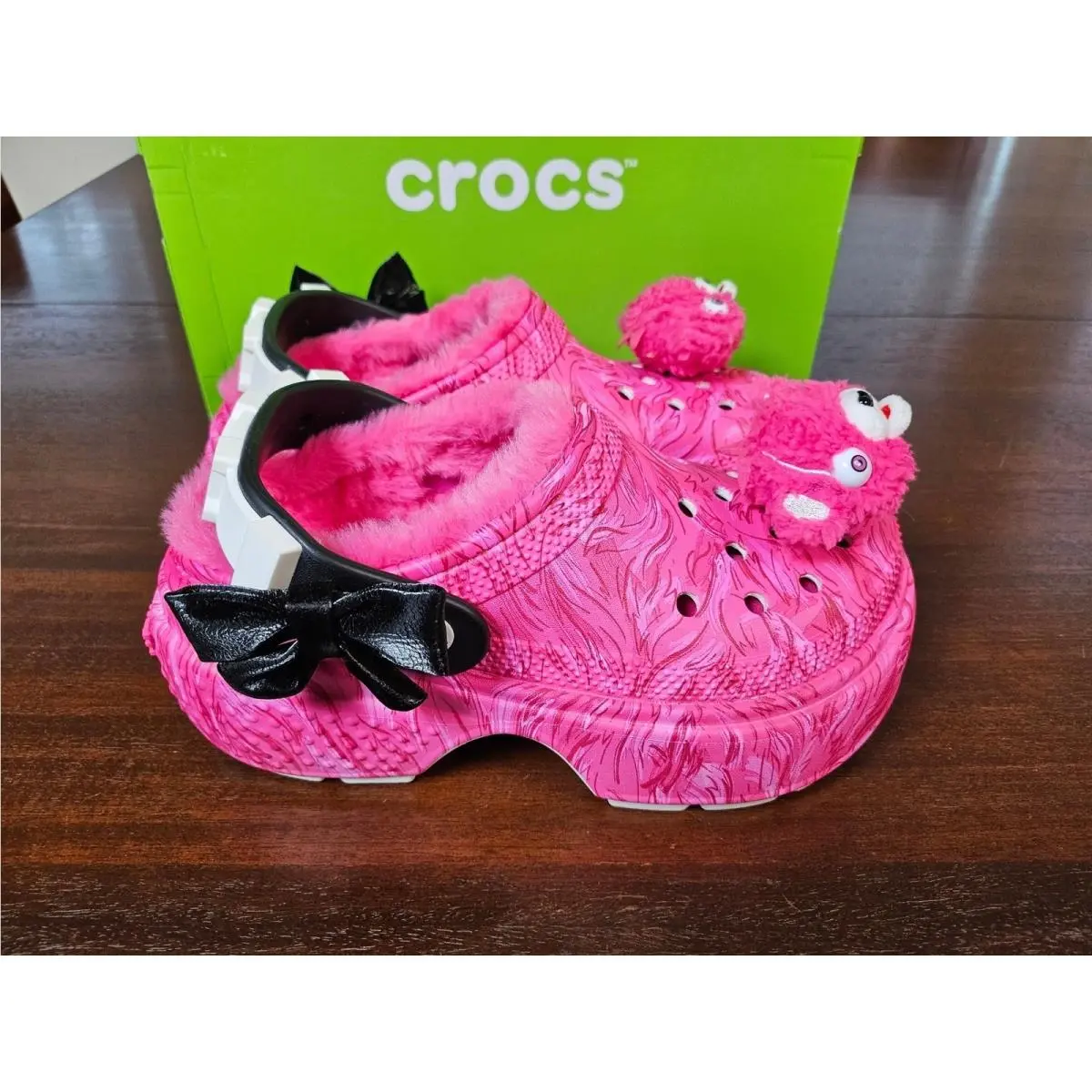 Crocs shoes - Fortnite Cuddle Team Leader Lined Clog - Pink 1
