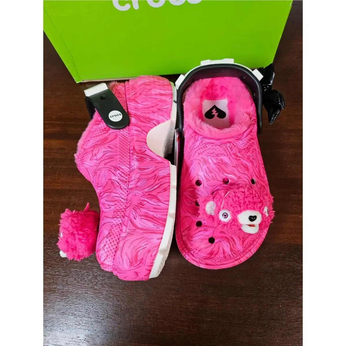 Crocs shoes - Fortnite Cuddle Team Leader Lined Clog - Pink 5