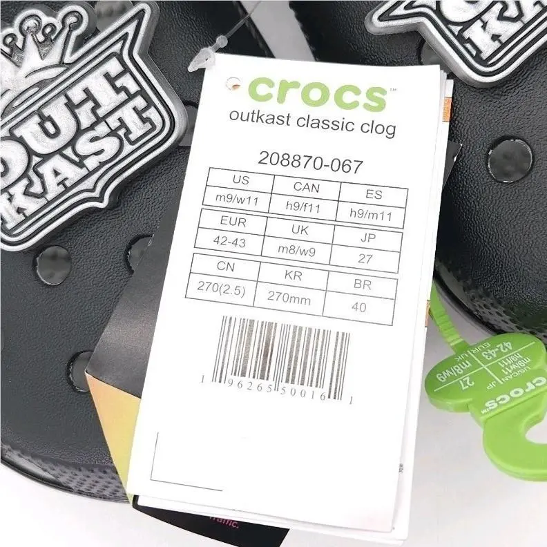 Crocs shoes - Outkast Classic Clog - Outkast Classic Clog - Black (UPC: 196265500161) 2