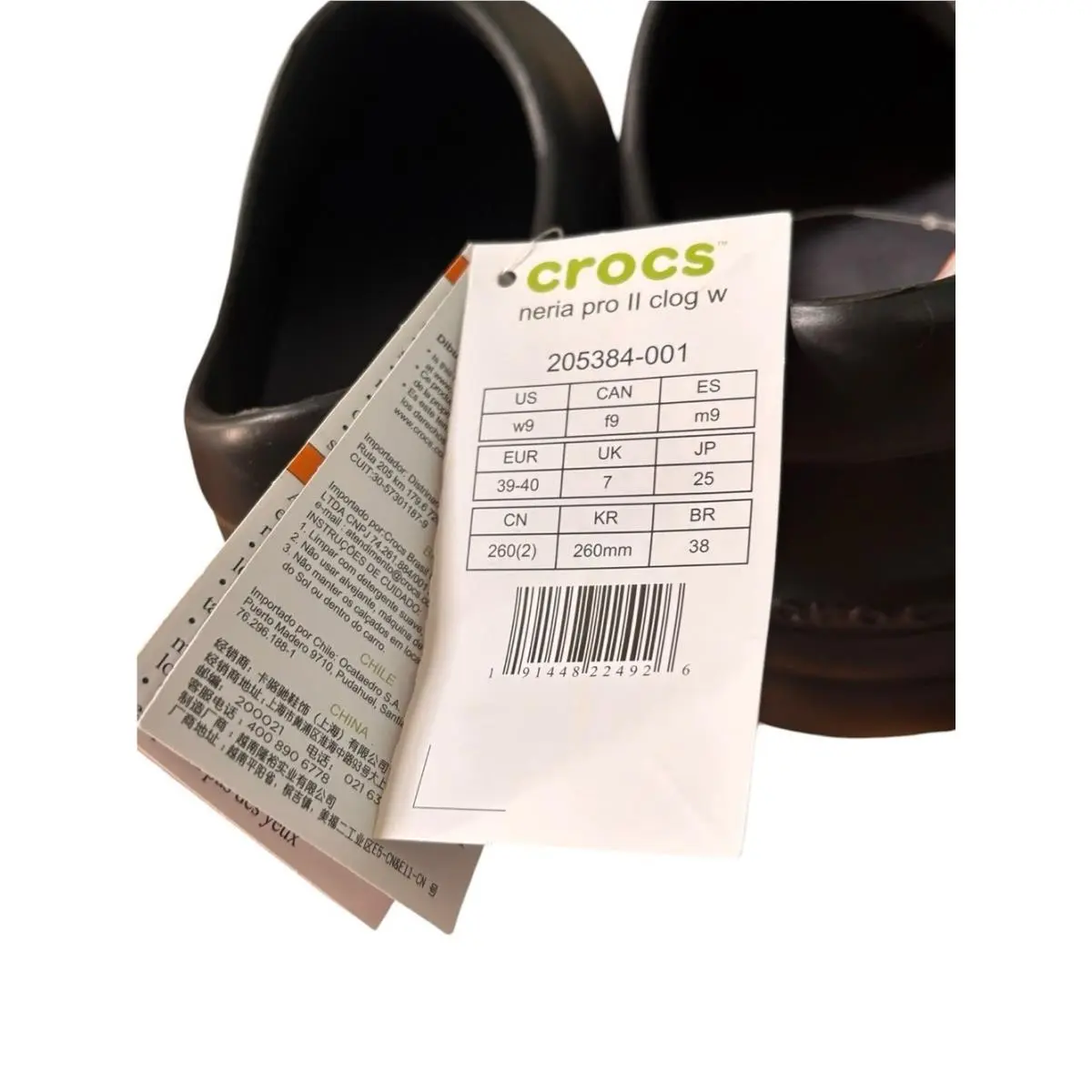 Crocs shoes - Crocs Neria Pro II - Neria Pro - Black 7
