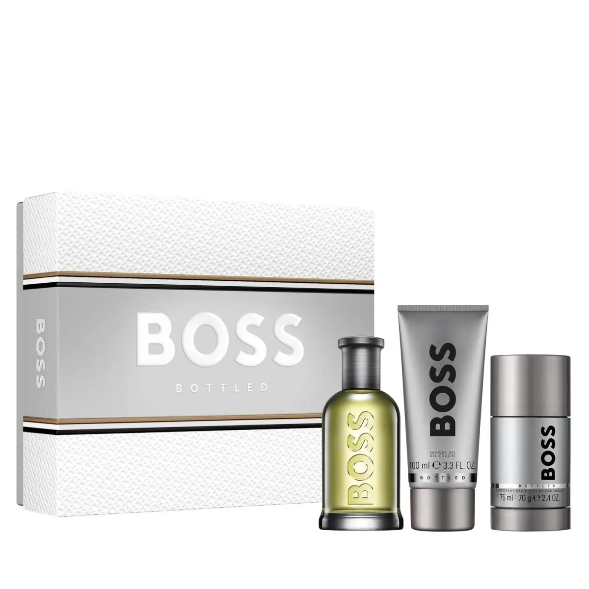 Hugo Boss Men`s 3-Pc. Bottled Eau de Toilette Gift Set