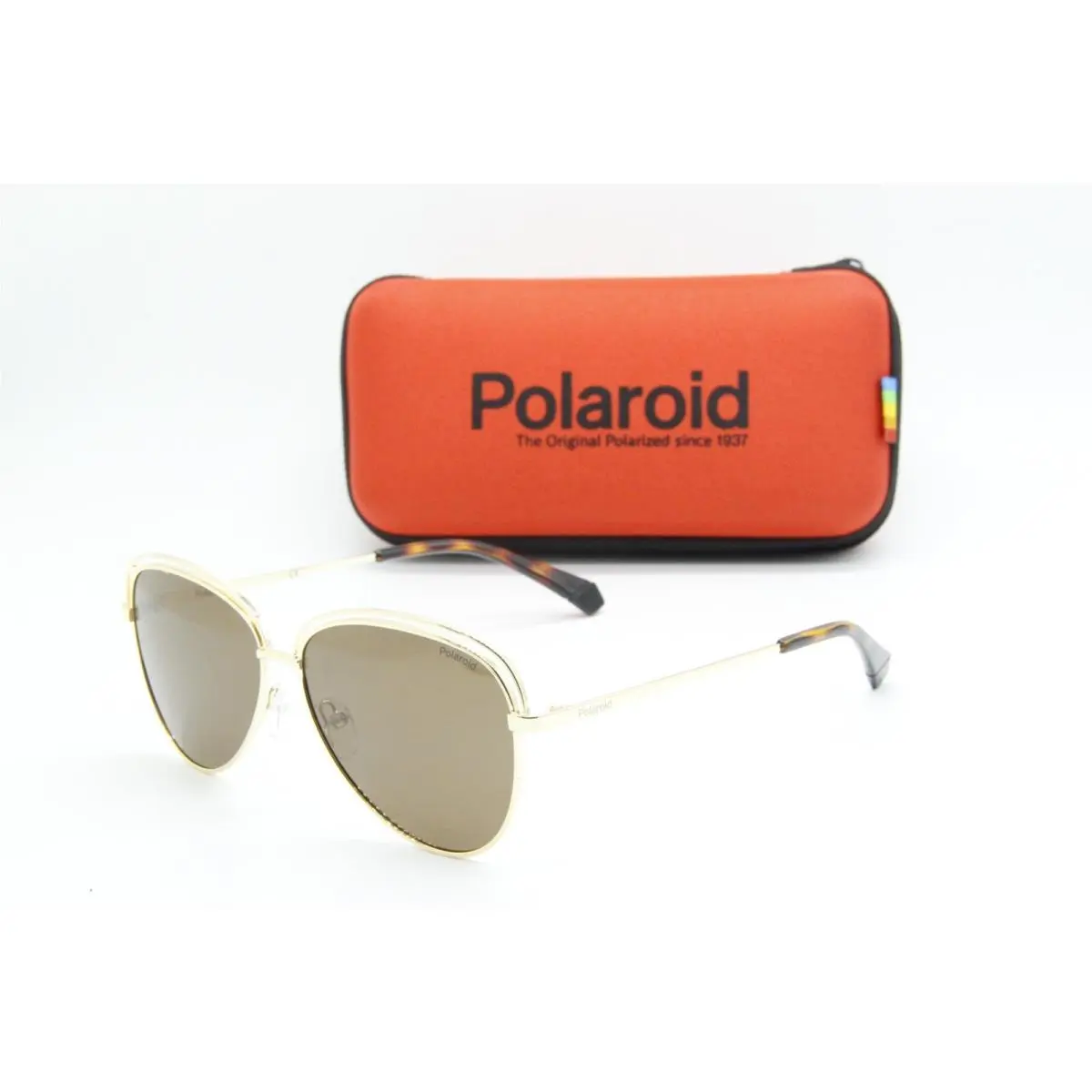 Polaroid Pld 4103/S 01QSP Gold Havana Sunglasses W Case 58-13