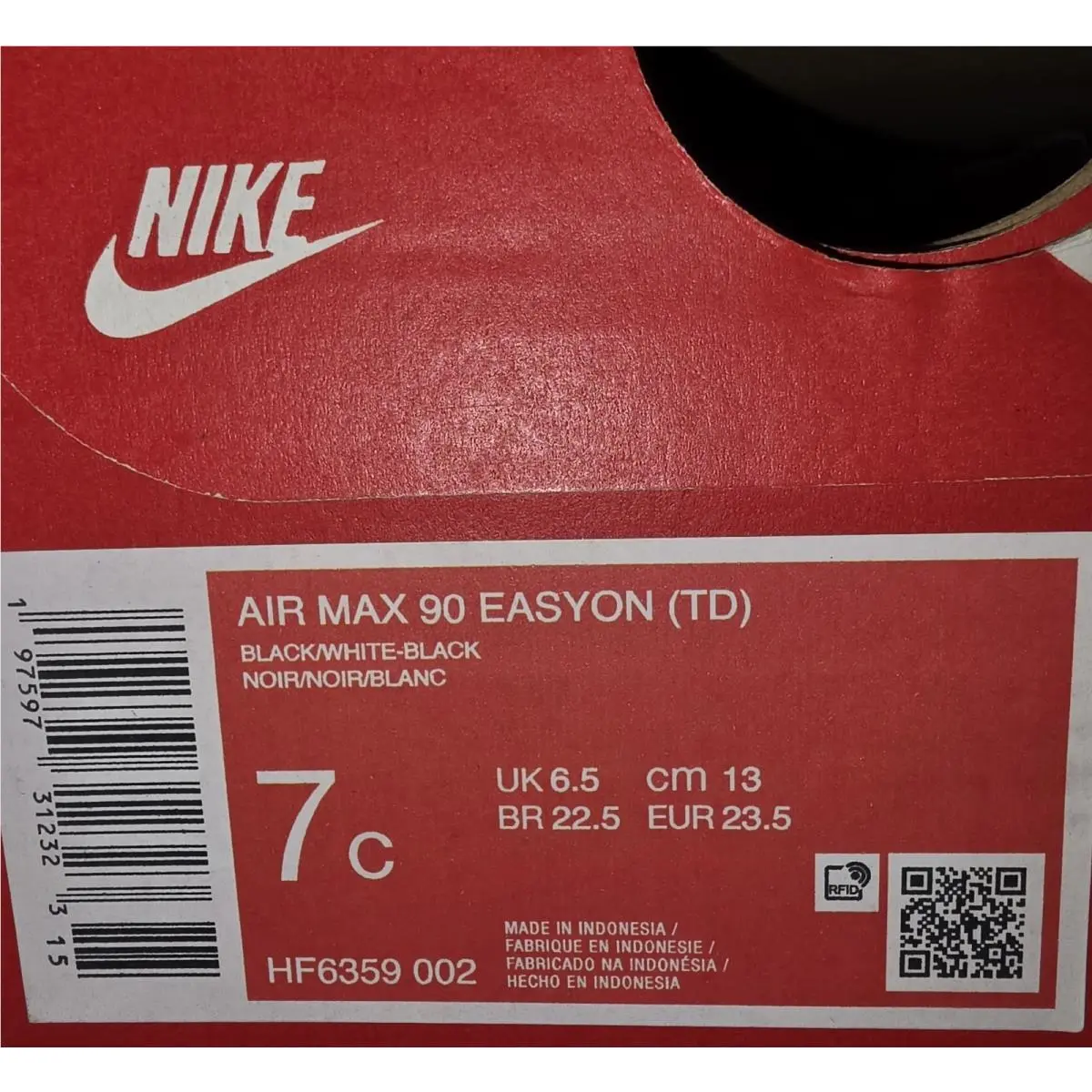 Nike shoes - HF6359 002 - HF6359 002 - Black/White-Black (UPC: 197597303819) 4