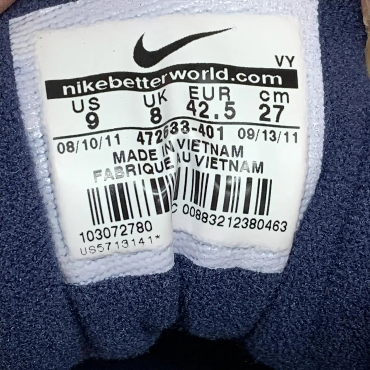 Nike shoes - Nike Air Quick Handle - Air Quick Handle - 472633 401 - Multicolor (UPC: 883212380463) 4