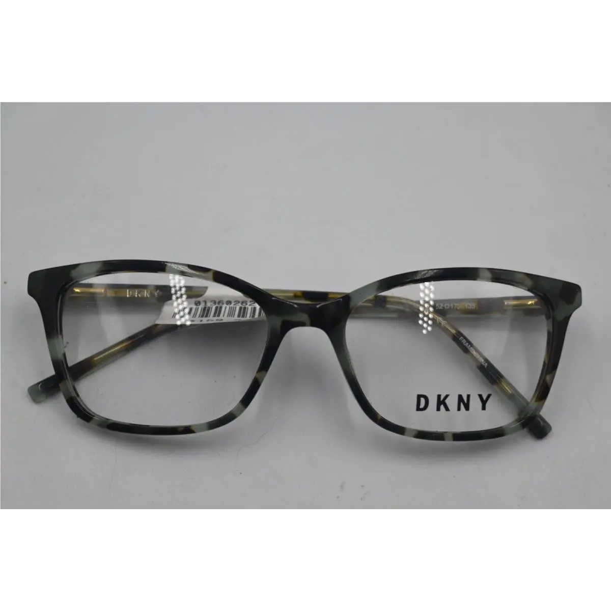 Dkny Eyeglasses Frames DK5013 320 Teal Tortoise Cat Eye Full Rim 52 17 135 QE